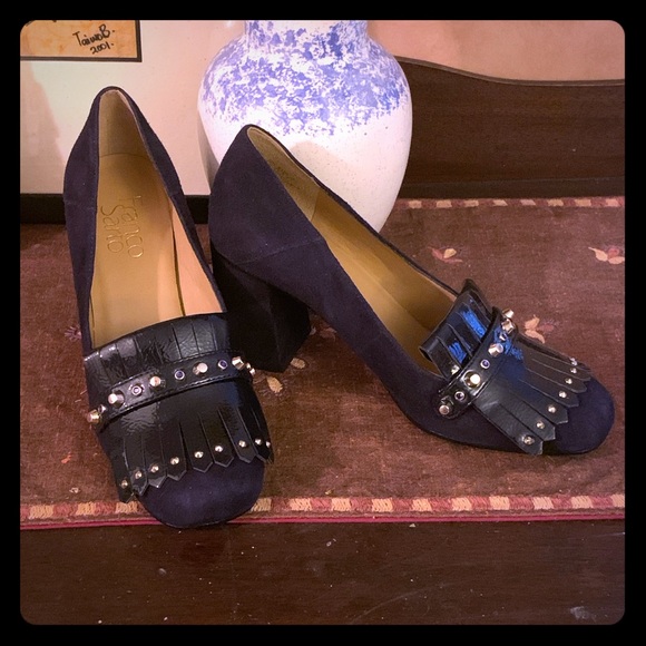 Franco Sarto Shoes - NWB Franco Sarto Kipper Midnight Blue Pumps